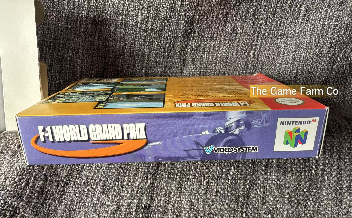 F-1 World Grand Prix Game Boxed - Nintendo 64 / N64 - Pal Version