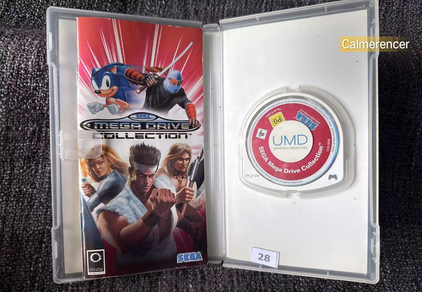 Sega Mega Drive Collection PSP Game - PlayStation Portable