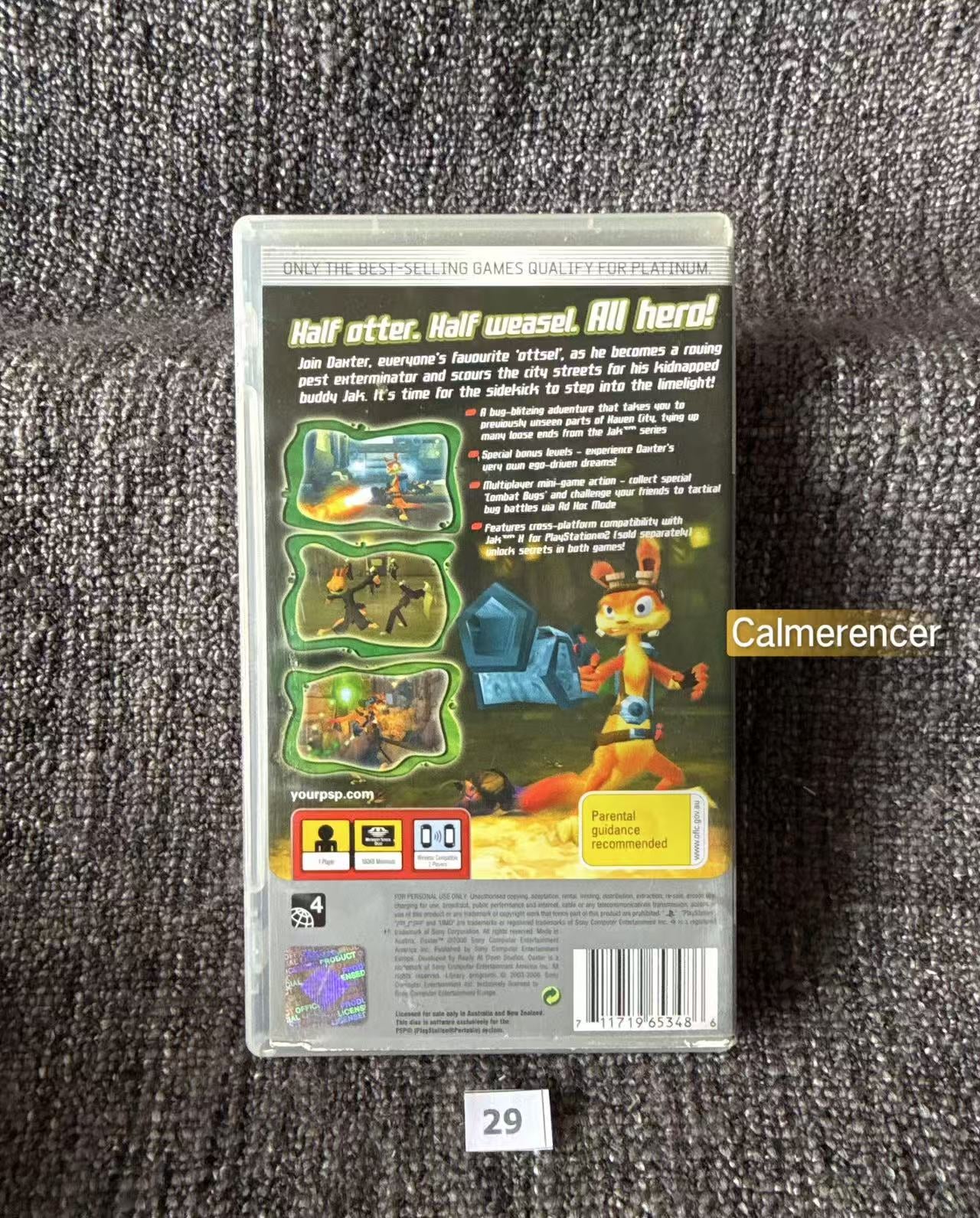 Daxter - No manual - PSP Game - PlayStation Portable