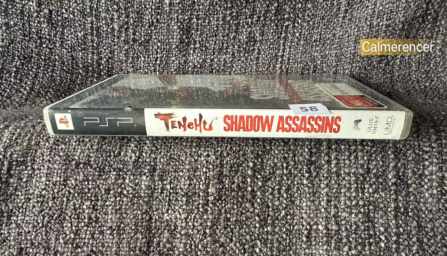 Tenchu Shadow Assassins PSP Game - PlayStation Portable
