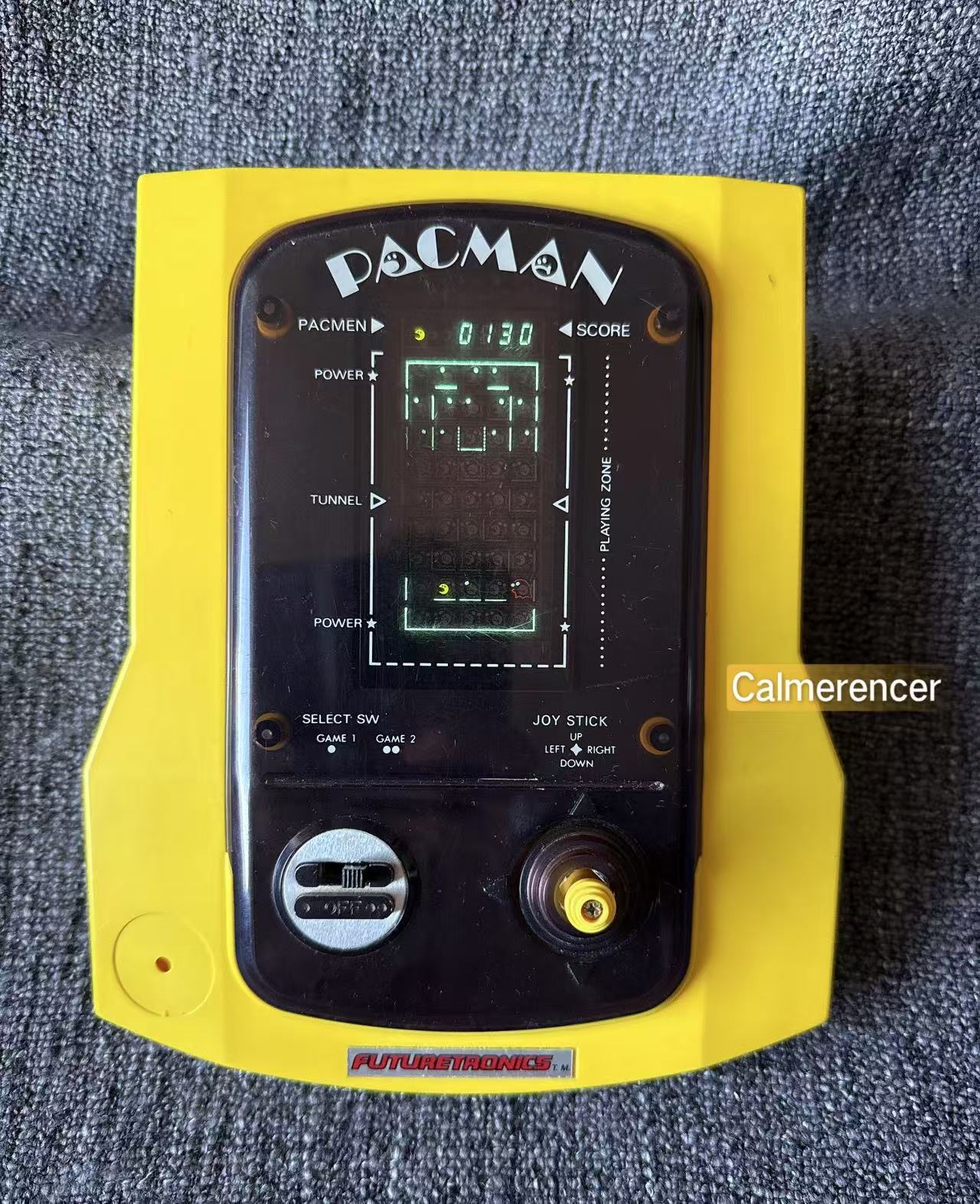 Vintage Futuretronics Pacman handheld Console