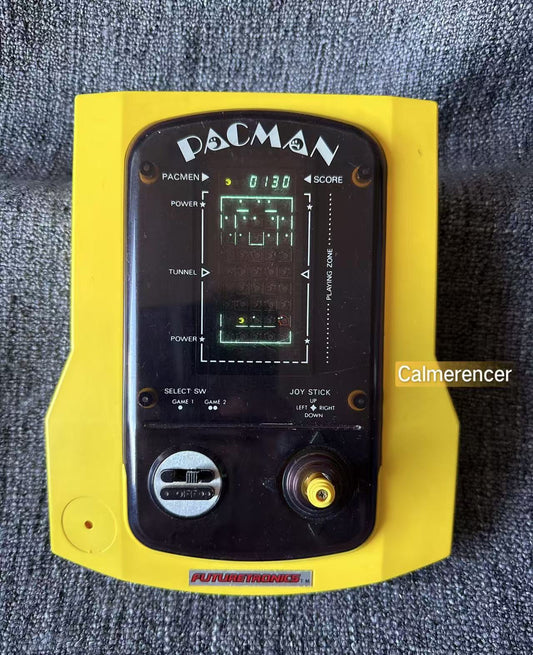 Vintage Futuretronics Pacman handheld Console