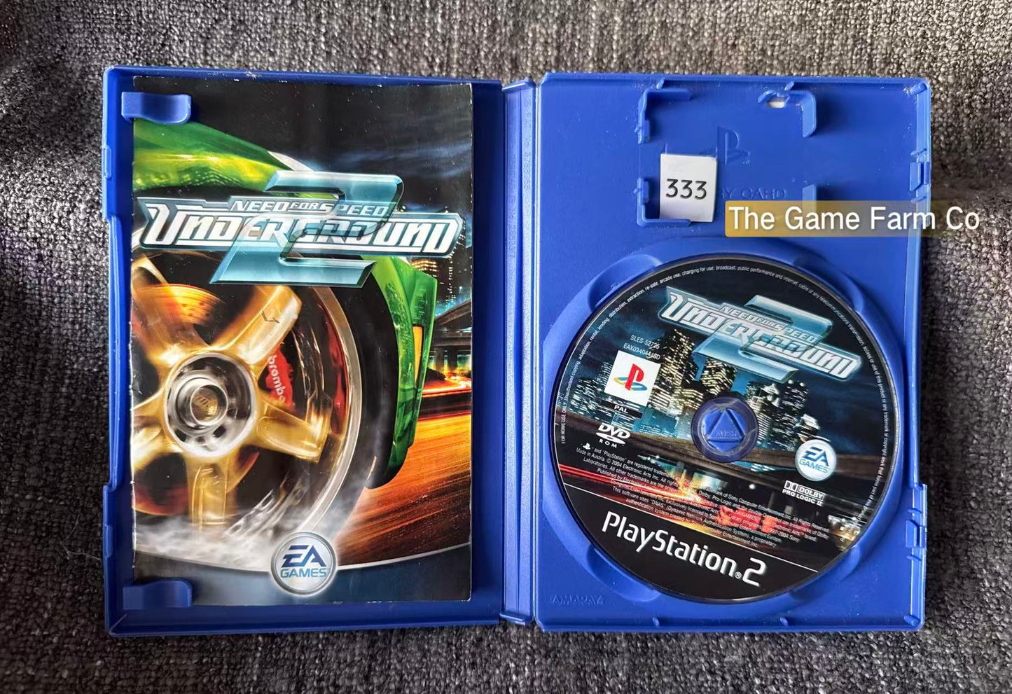 Need For Speed Underground 2 Game- Sony PlayStation 2 (PS2)