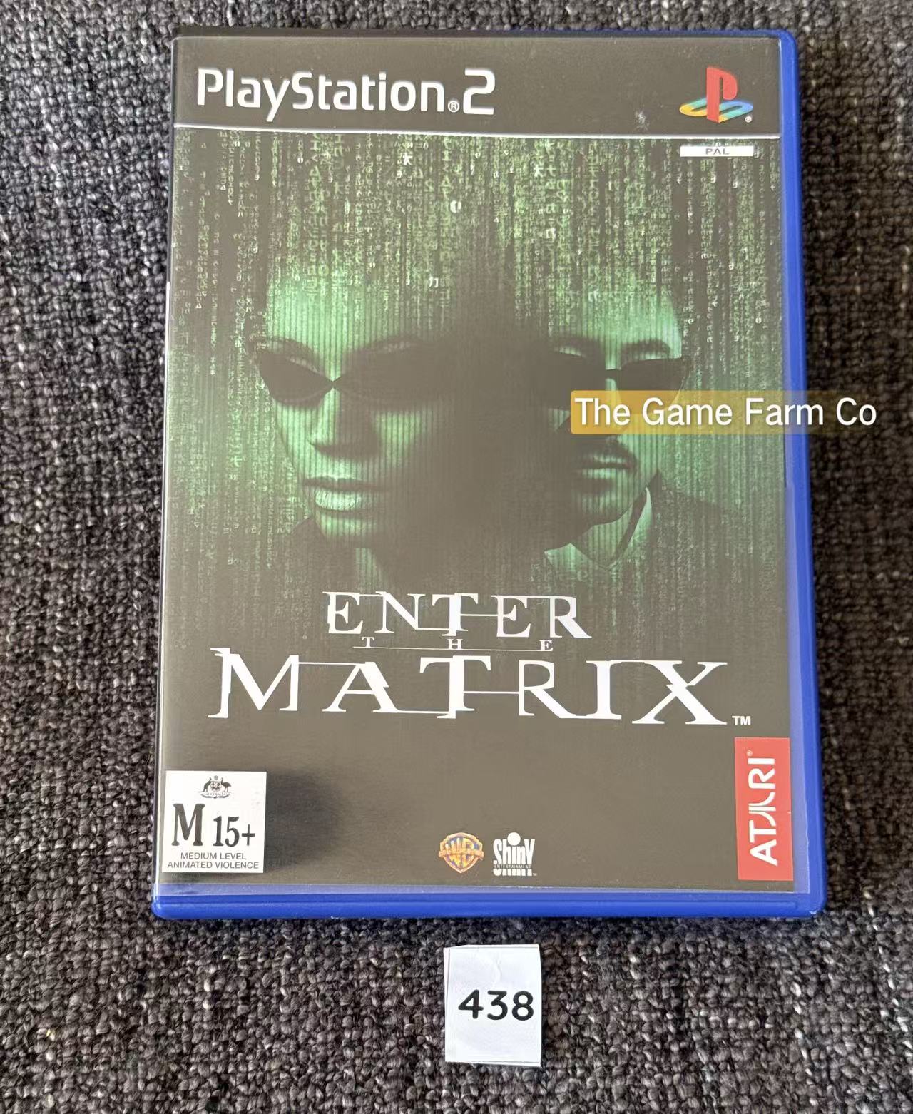 Enter the Matrix PS2 Physical Game CIB PAL Tested Used