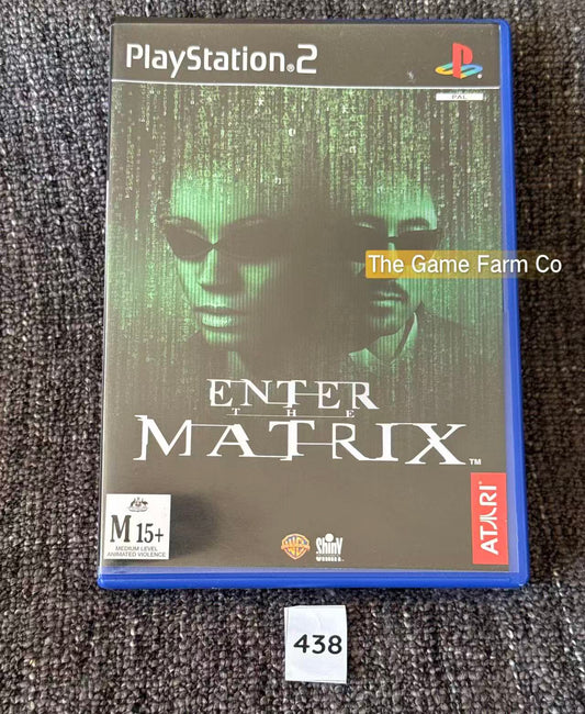 Enter the Matrix PS2 Physical Game CIB PAL Tested Used