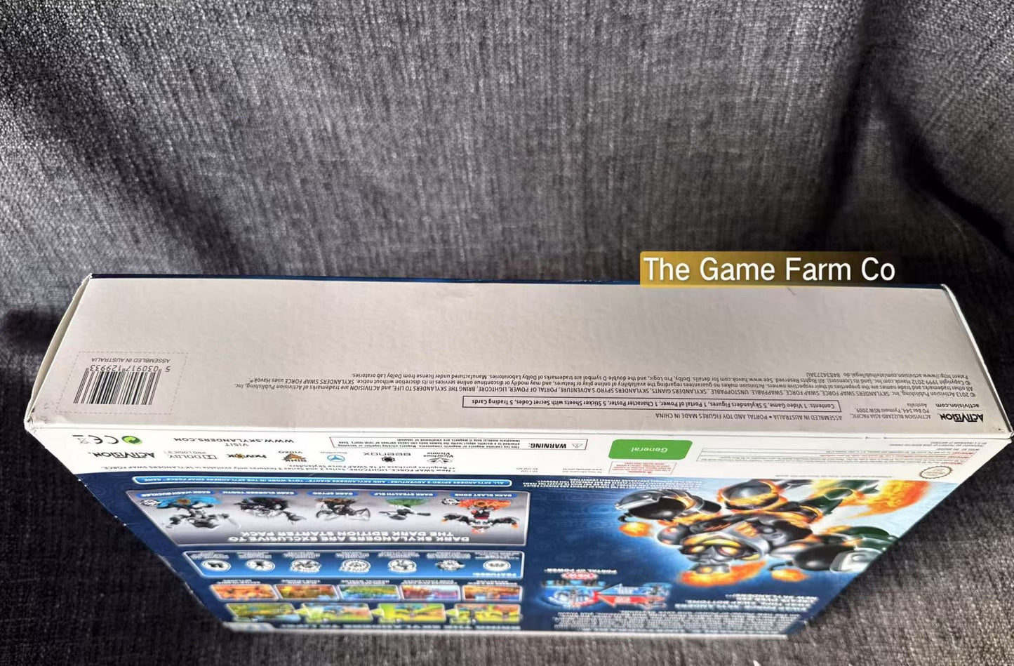 Skylanders Swap Force Dark Edition Starter Pack - missing items boxed  Nintendo Wii game