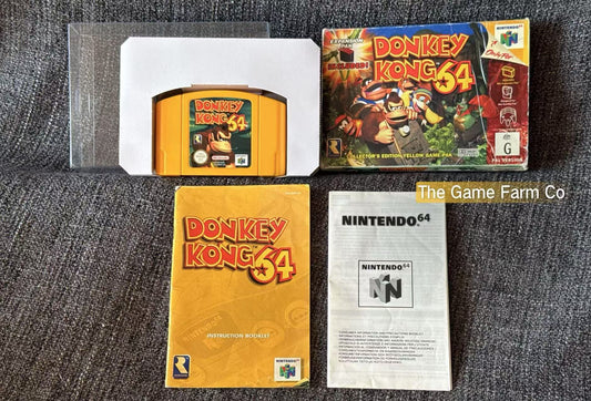 Donkey Kong 64 Game Boxed - Nintendo 64 / N64 - Pal Version