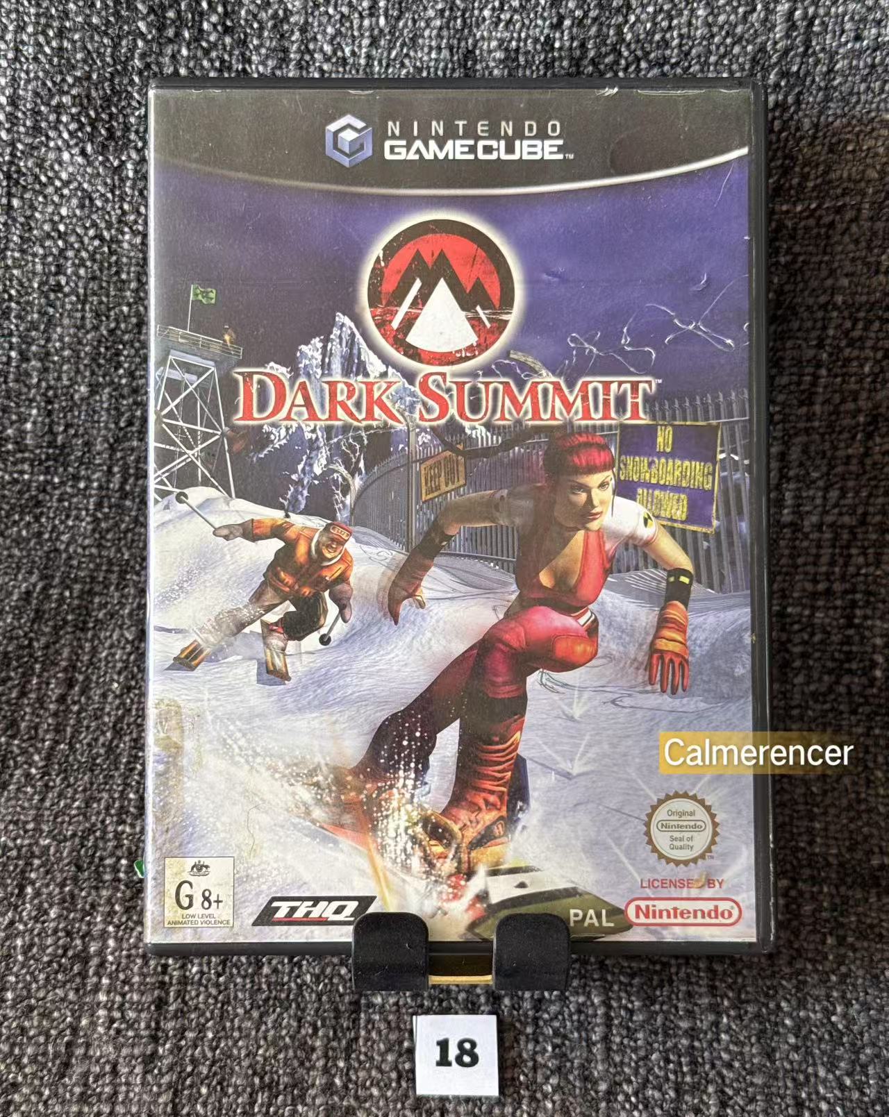 Dark Summit Game - NO MANUAL  - Nintendo Gamecube - Pal Version