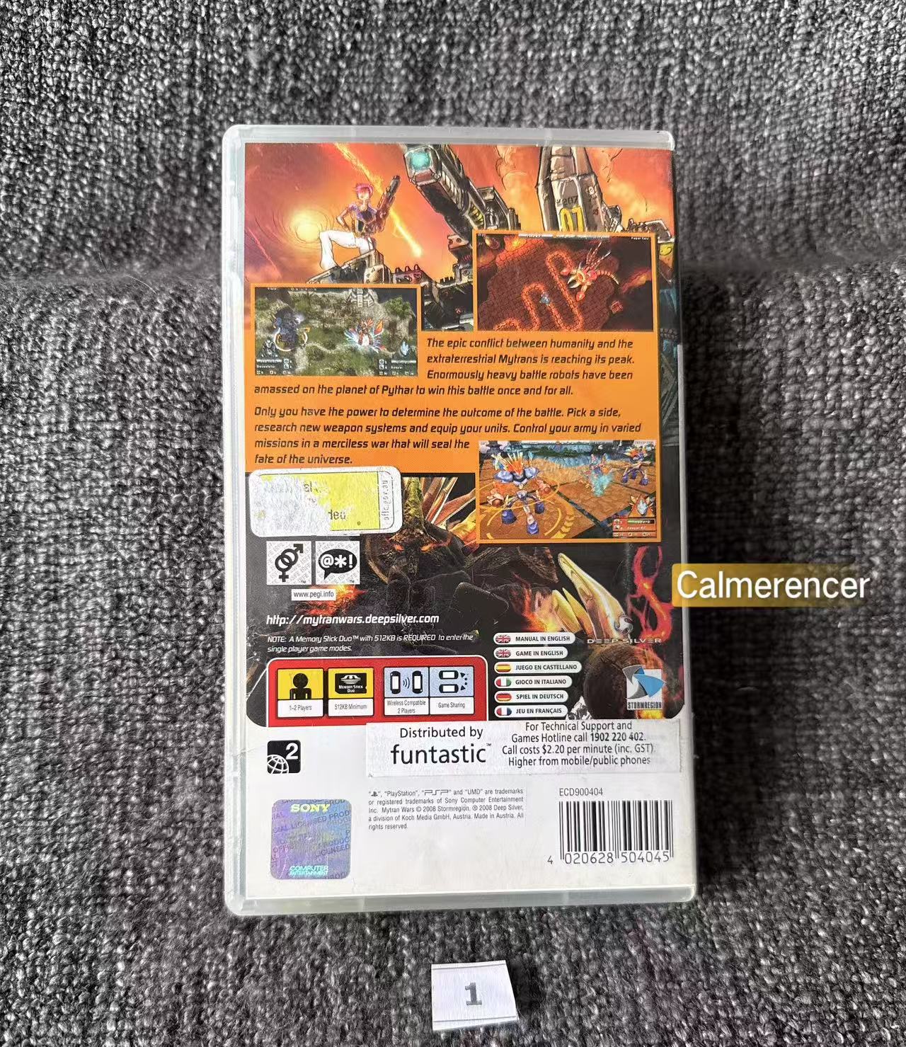 Mytran Wars PSP Game  - PlayStation Portable
