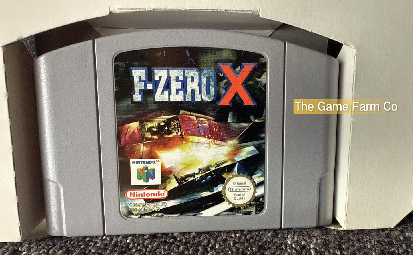 F-Zero X Game Boxed - Nintendo 64 / N64 - Pal Version