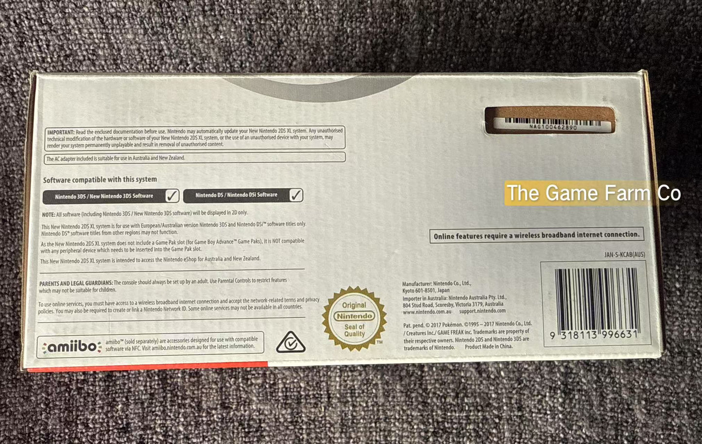 New Nintendo 2DS XL Poke Ball Edition Console Complete In box (Brand New)