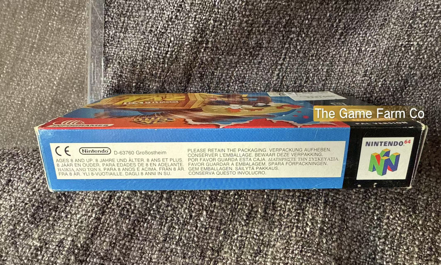 Taz Express Game Boxed - Nintendo 64 / N64 - Pal Version