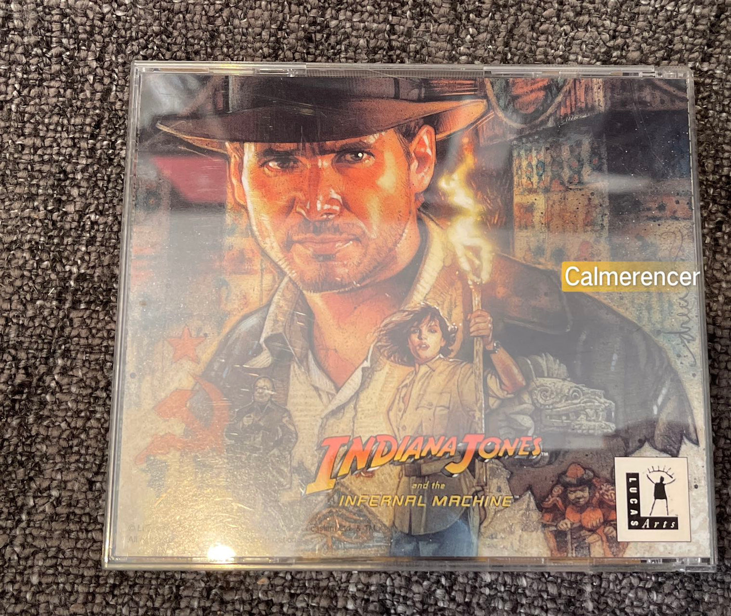 Indiana Jones And The Infernal Machine Game - PC - CD ROM - Big Box