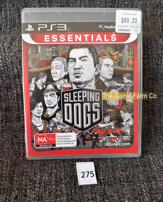 Sleeping Dogs Game - PS3 - Sony Playstation 3