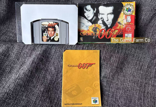 Goldeneye 007 Game Boxed - Nintendo 64 / N64 - Pal Version