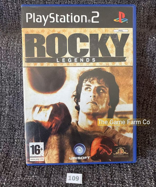 Rocky Legends Game- Sony PlayStation 2 (PS2)