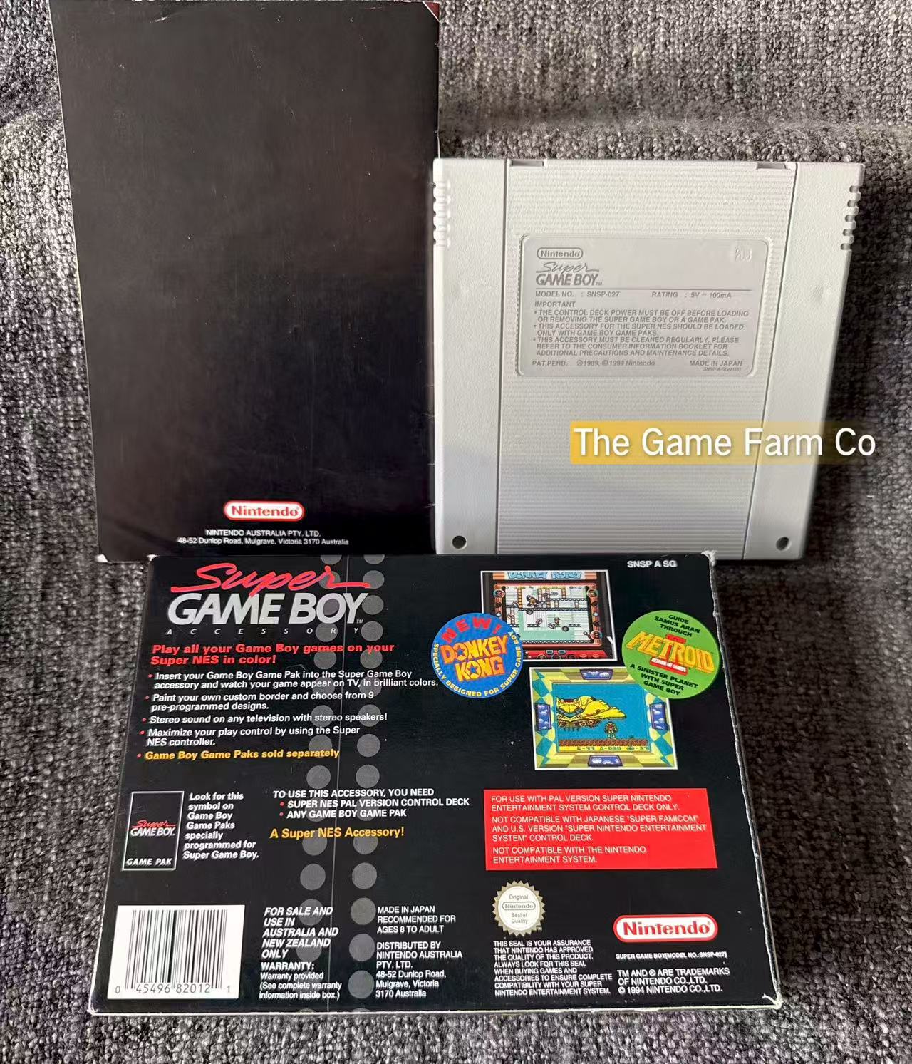 Super Game Boy Boxed Nintendo (Snes)