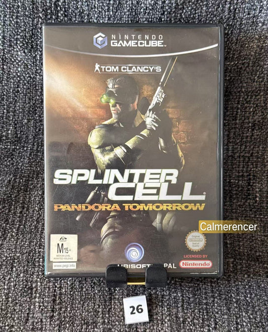 Splinter Cell Pandora Tomorrow Game - Nintendo Gamecube - Pal Version