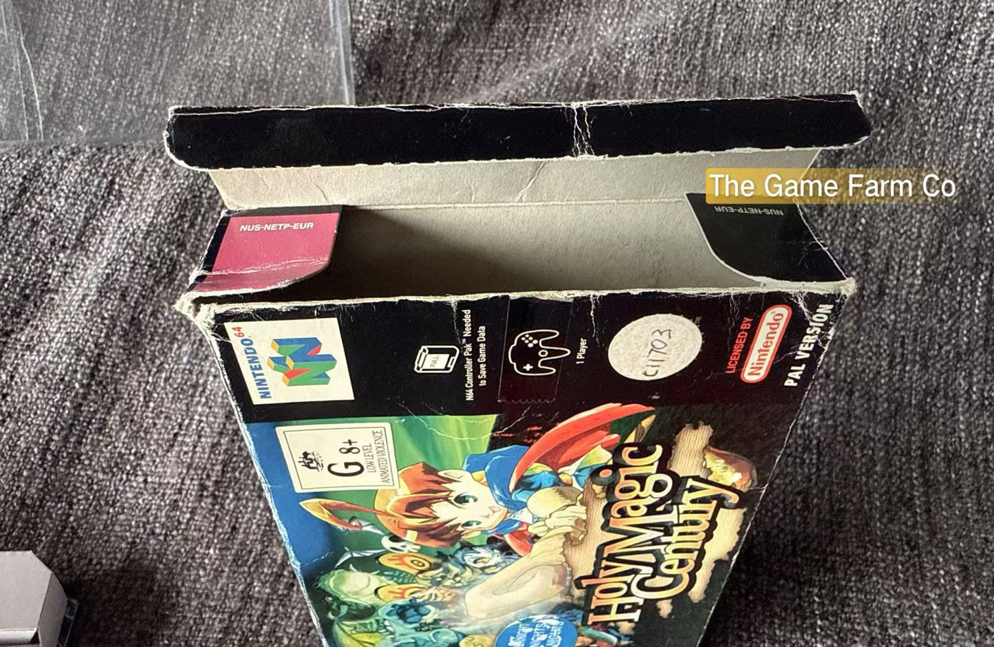 Holy Magic Century Game Boxed - Nintendo 64 / N64 - Pal Version