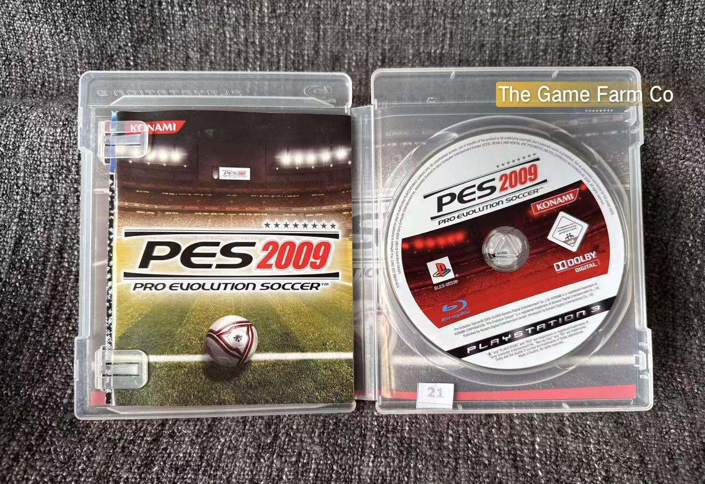 Pes 2009 Pro Evolution Soccer Game - PS3 - Sony Playstation 3