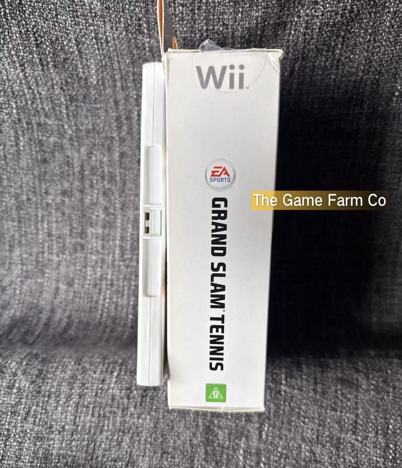 Grand Slam Tennis Boxed With Motion Plus Adapter + Sleeve -  Nintendo Wii game