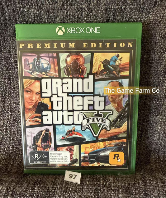 Grand Theft Auto 5 V Premium Edition - GTA Xbox Series X Game - Microsoft Xbox One