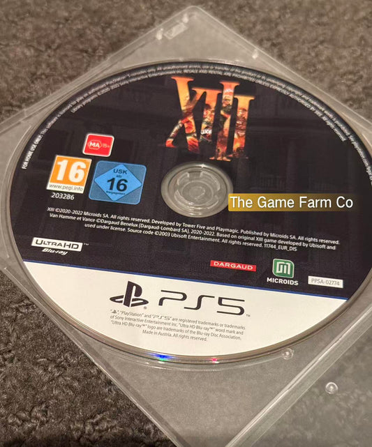 XIII Loose Game - Sony Playstation 5 - Pal Version