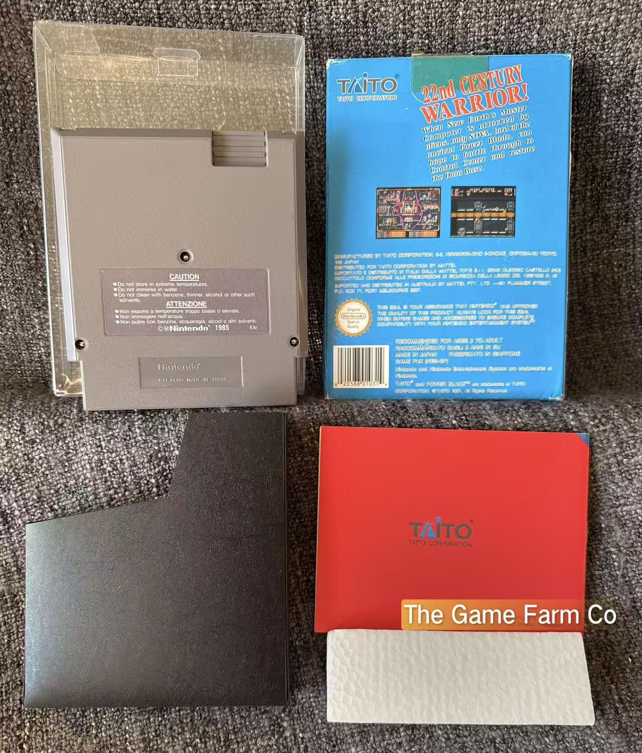 Power Blade Boxed Game - Nes - Nintendo / Entertainment System - Pal Version