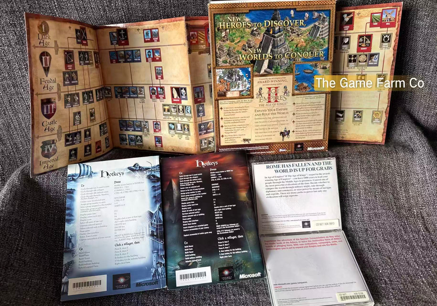 Age of Empires 2  The Conquerors Expansion pack - PC - CD ROM - Big Box