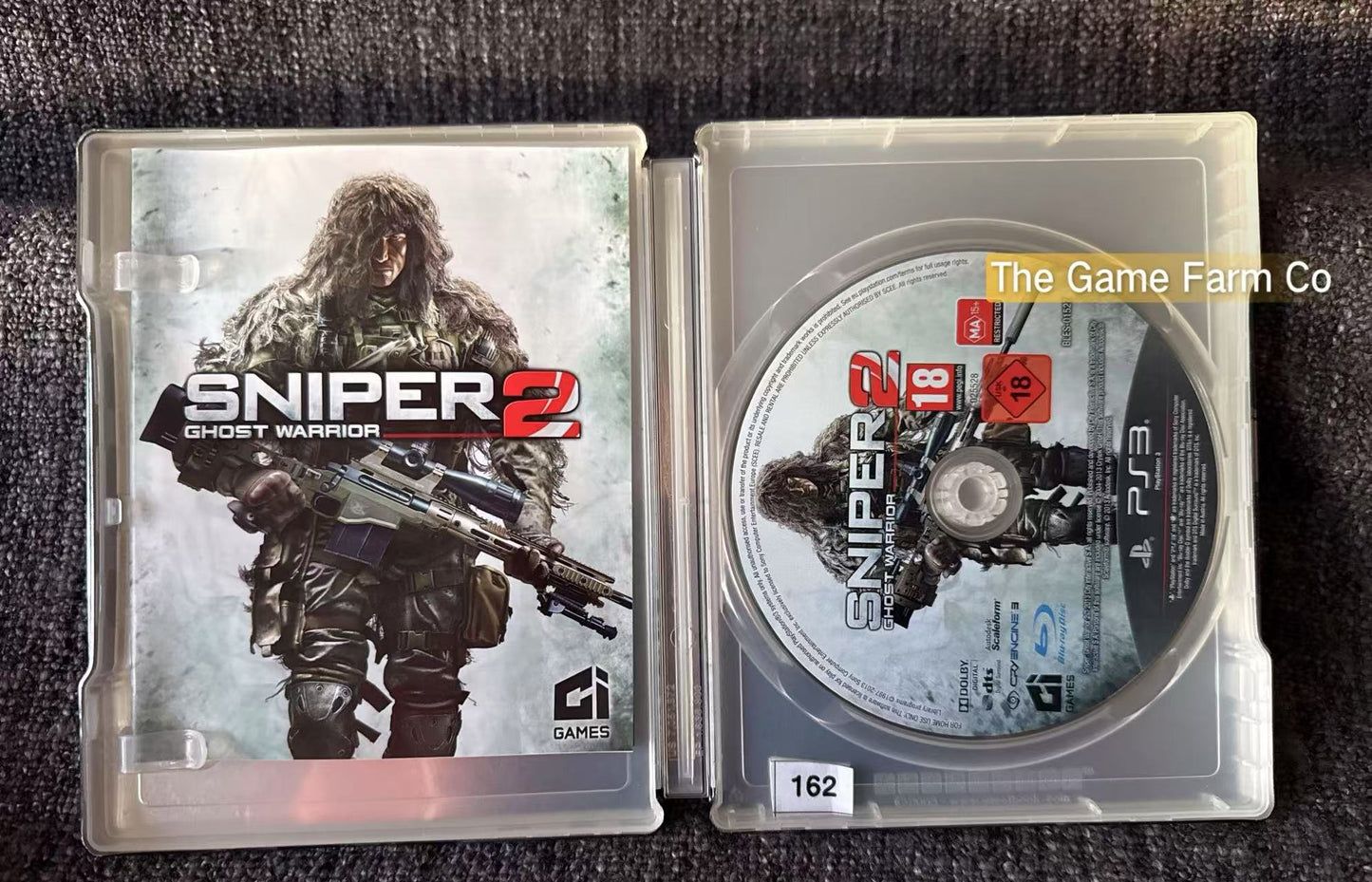 Sniper 2 Ghost Warrior Steel Case Game - PS3 - Sony PlayStation 3