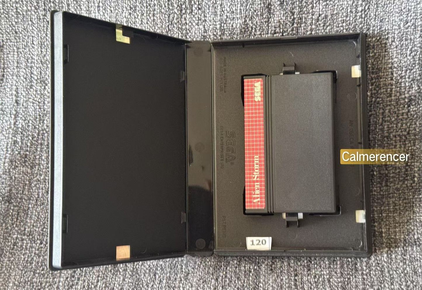 Alien Storm -No manual Game - Sega Master System