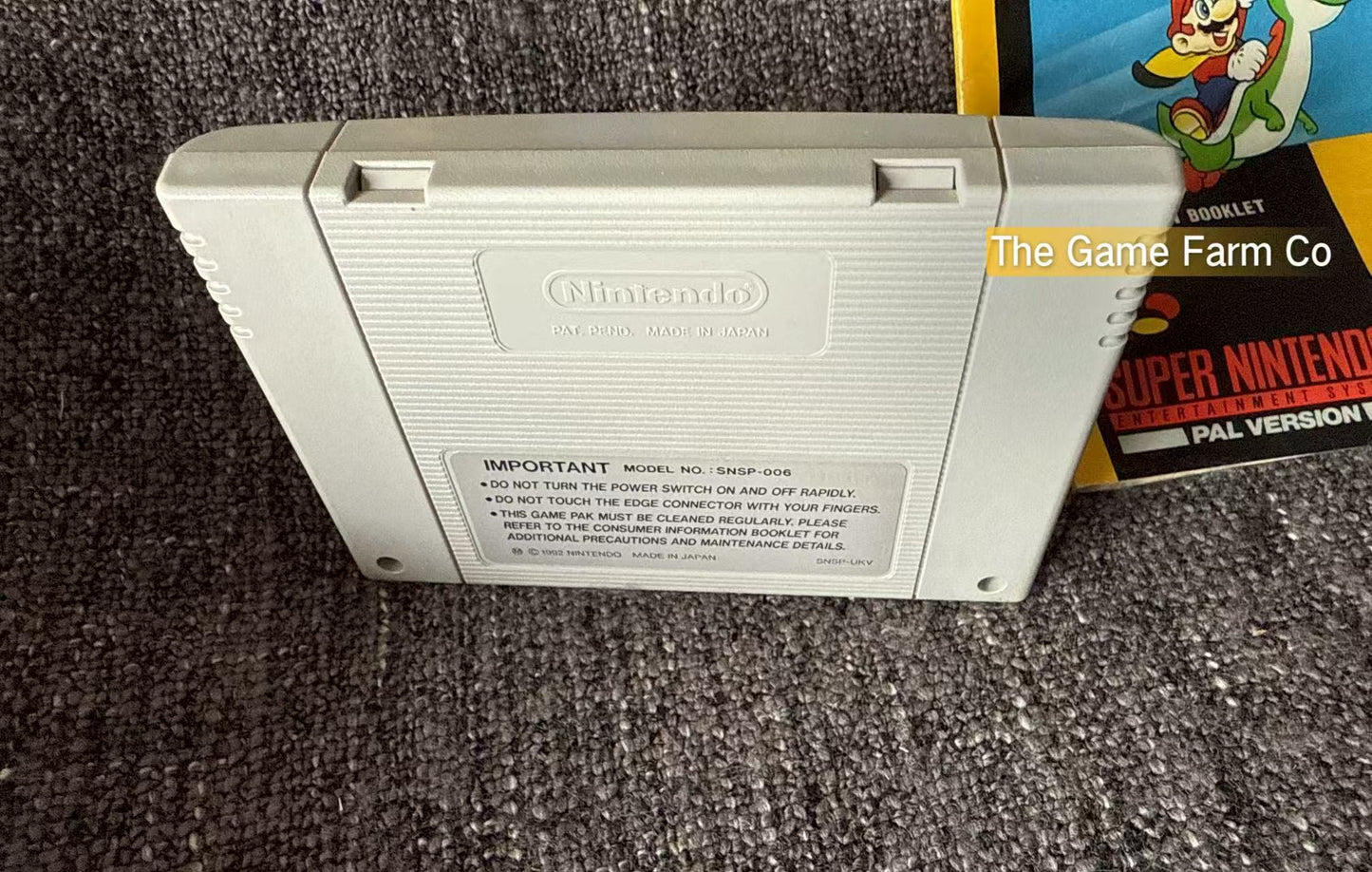 Super Mario World Boxed - Super Nintendo (Snes) Game