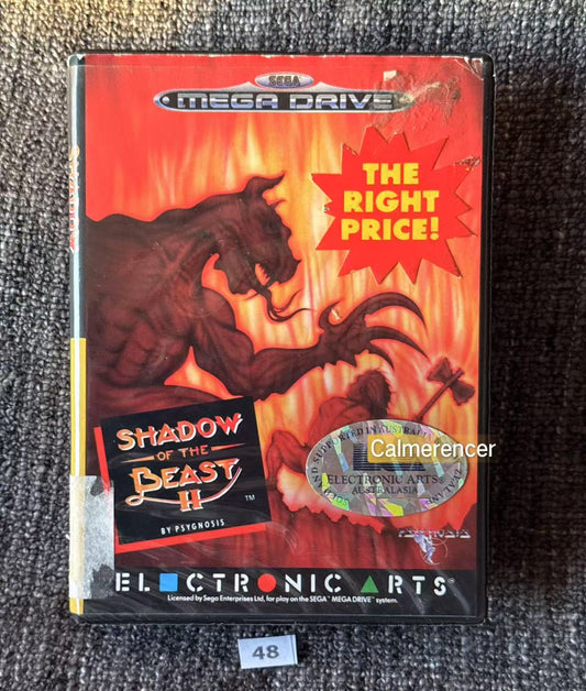 Shadow Of The Beast 2 - Game - Sega Mega Drive