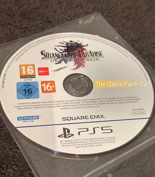 Final Fantasy Stranger Of Paradise Loose Game - Sony Playstation 5 - Pal Version