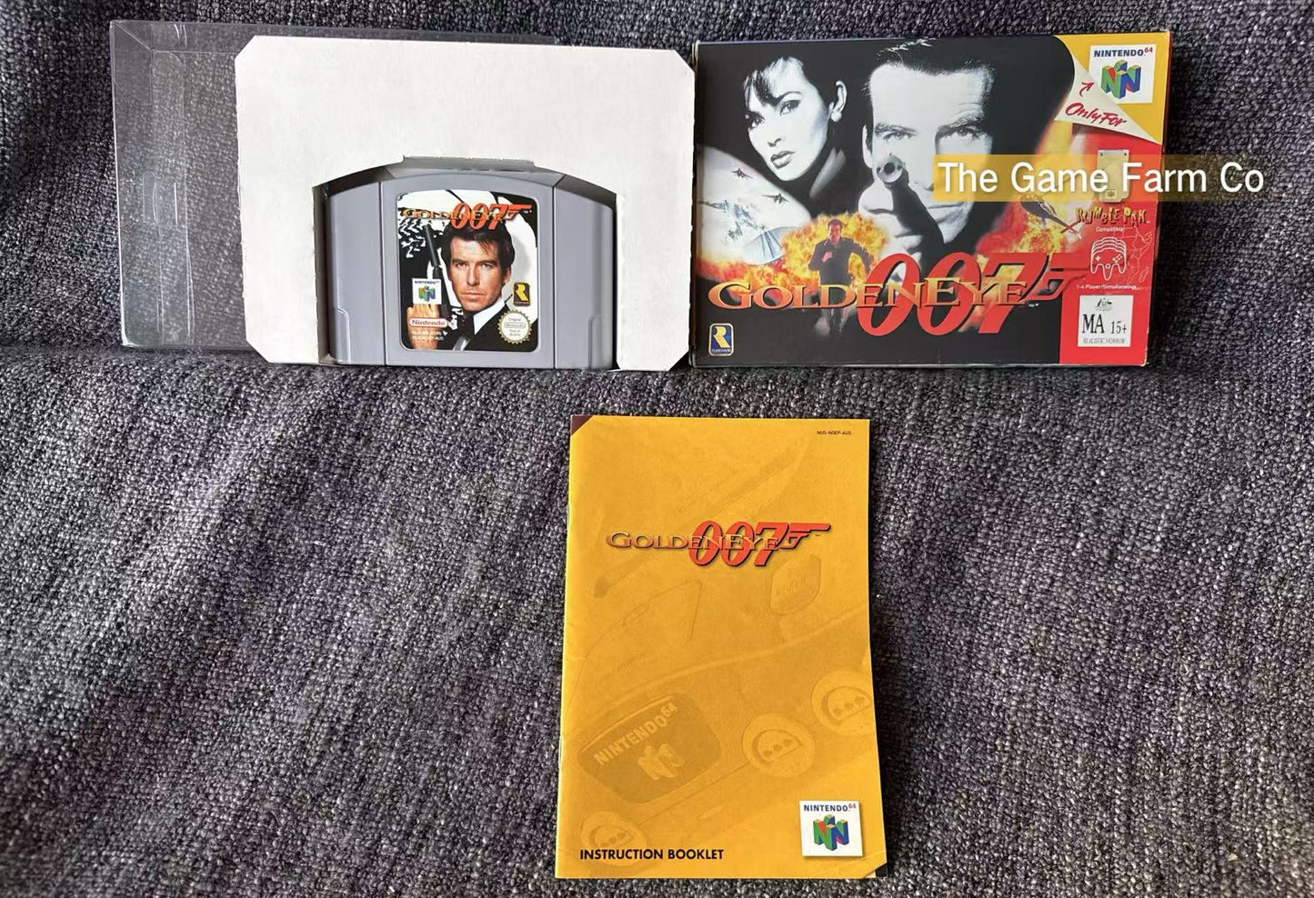Goldeneye 007 Game Boxed - Nintendo 64 / N64 - Pal Version