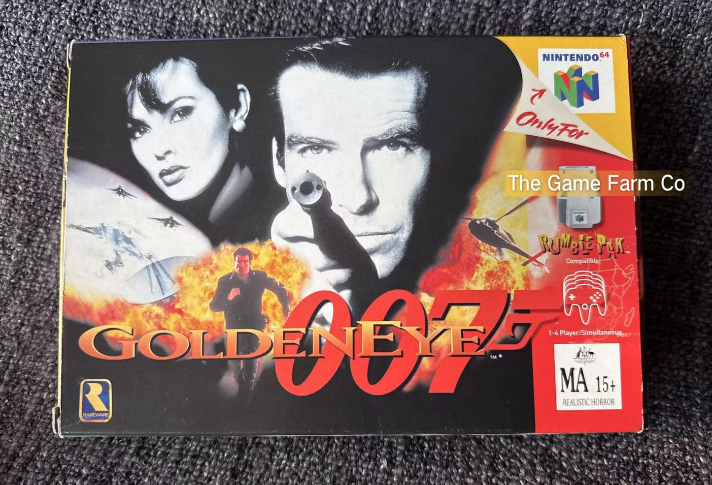 Goldeneye 007 Game Boxed - Nintendo 64 / N64 - Pal Version
