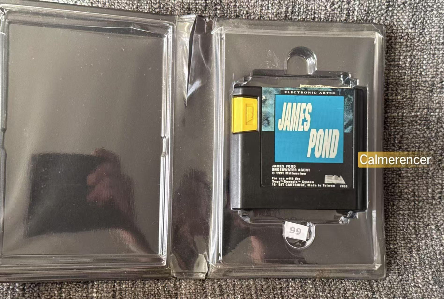 James Pond Underwater Agent  Game - No manual - Sega Mega Drive