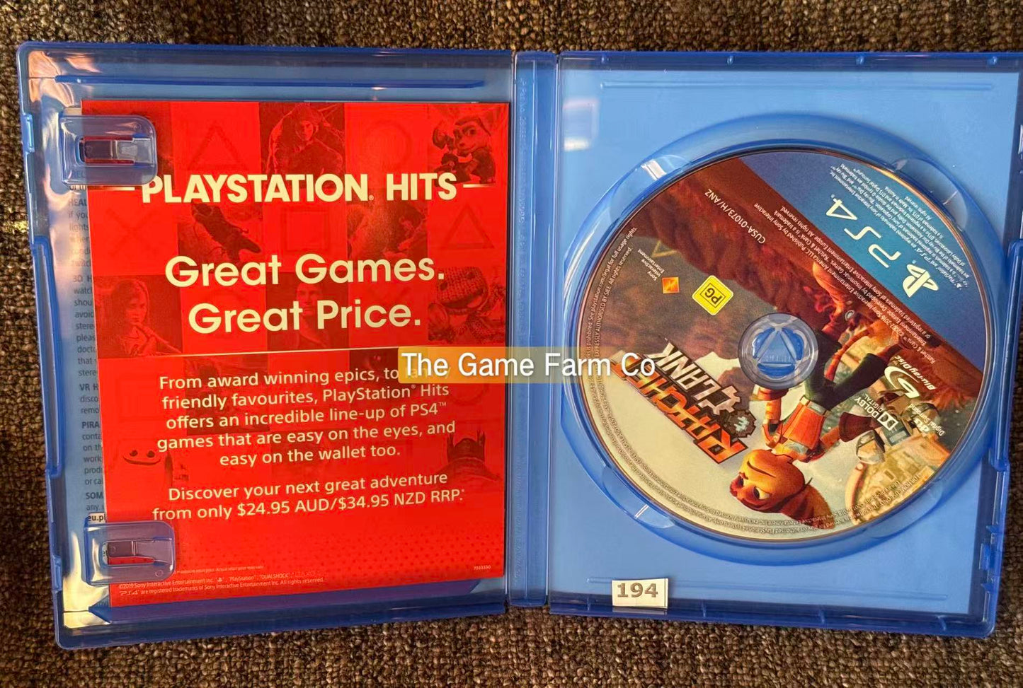 Ratchet & Clank Sony PlayStation 4 Complete PAL Tested Used