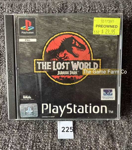 The Lost World Jurassic Park - Sony Playstation One (PS1) Game