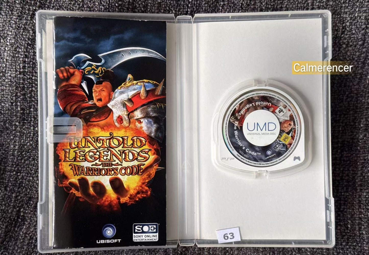 Untold Legends: The Warriors Code PSP Game - PlayStation Portable