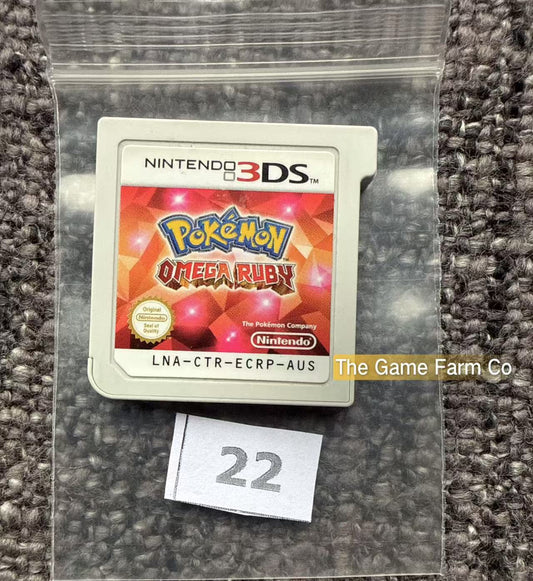 Pokemon Omega Ruby Game - No case Nintendo 3DS