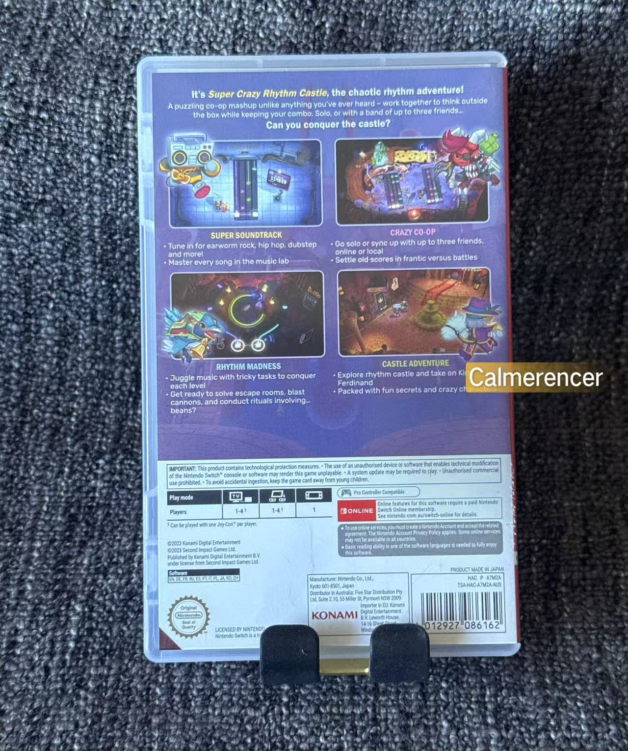 Super Crazy Rhythm Castle Switch Game- Brand New - Nintendo Switch