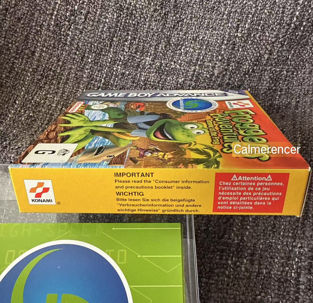 Froggers Adventures Temple Of The Frog Boxed Game -Nintendo Gameboy Advance GBA - Pal Version