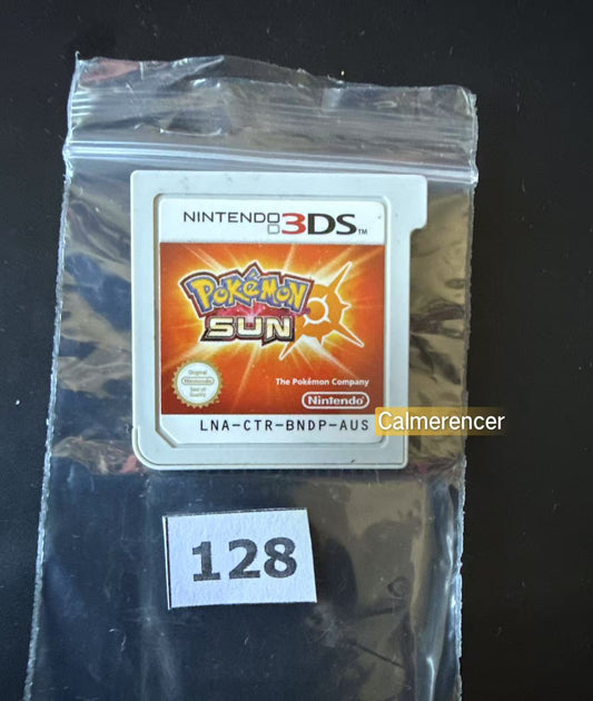 Pokemon Sun Game - No case Nintendo 3DS