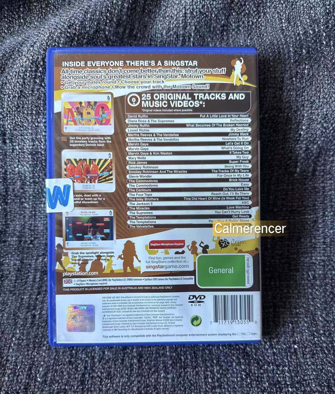 Singstar Motown Brand New Game - Sony PlayStation 2 (PS2)