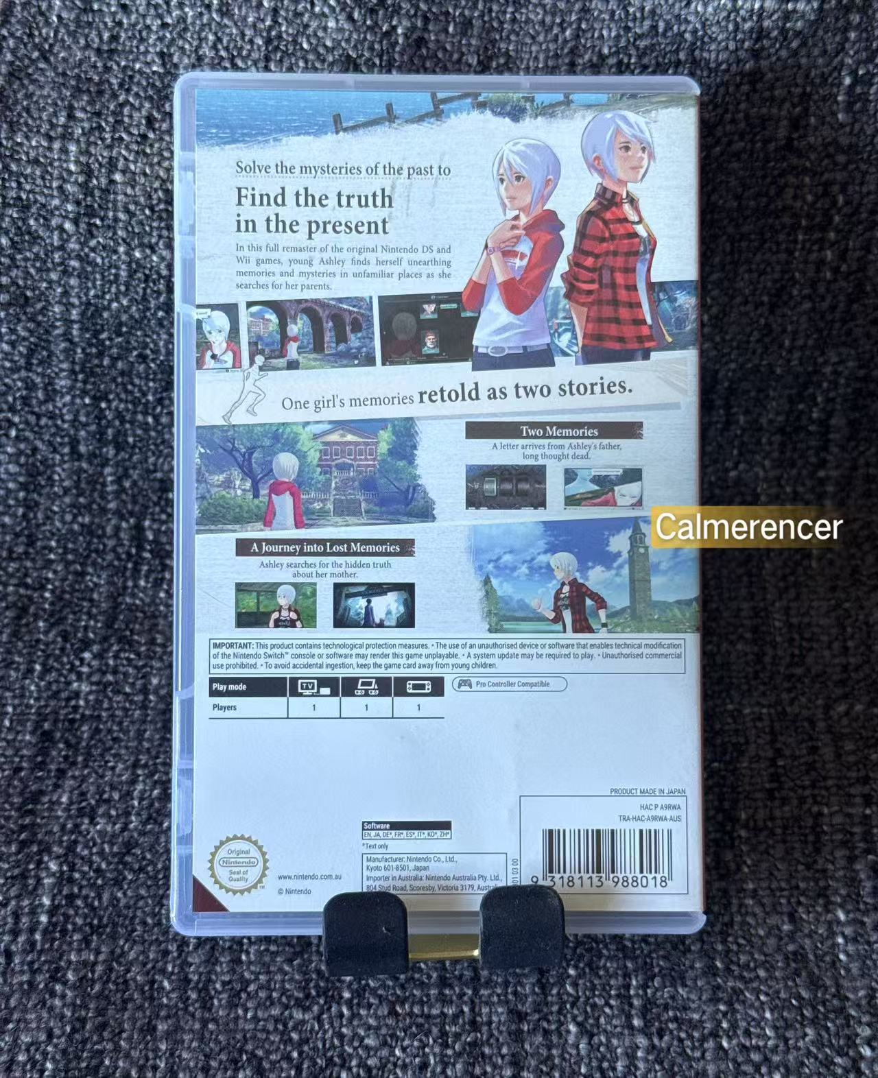 Another Code Recollection Switch Game- Brand New - Nintendo Switch