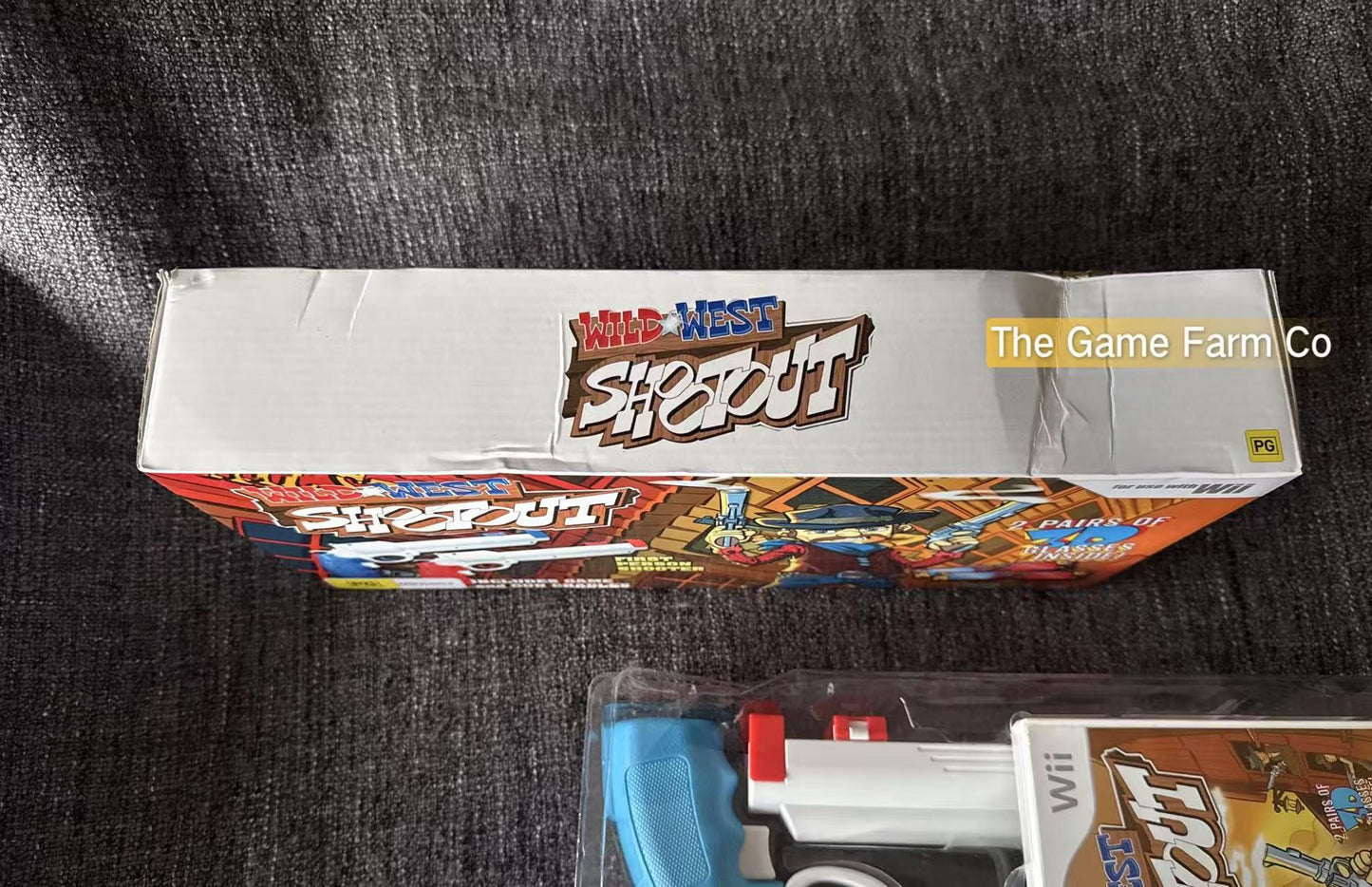 Wild West Shootout Nintendo Wii PAL With 2 Guns 2 3D Glasses & Game Boxed Manual -  Nintendo Wii game