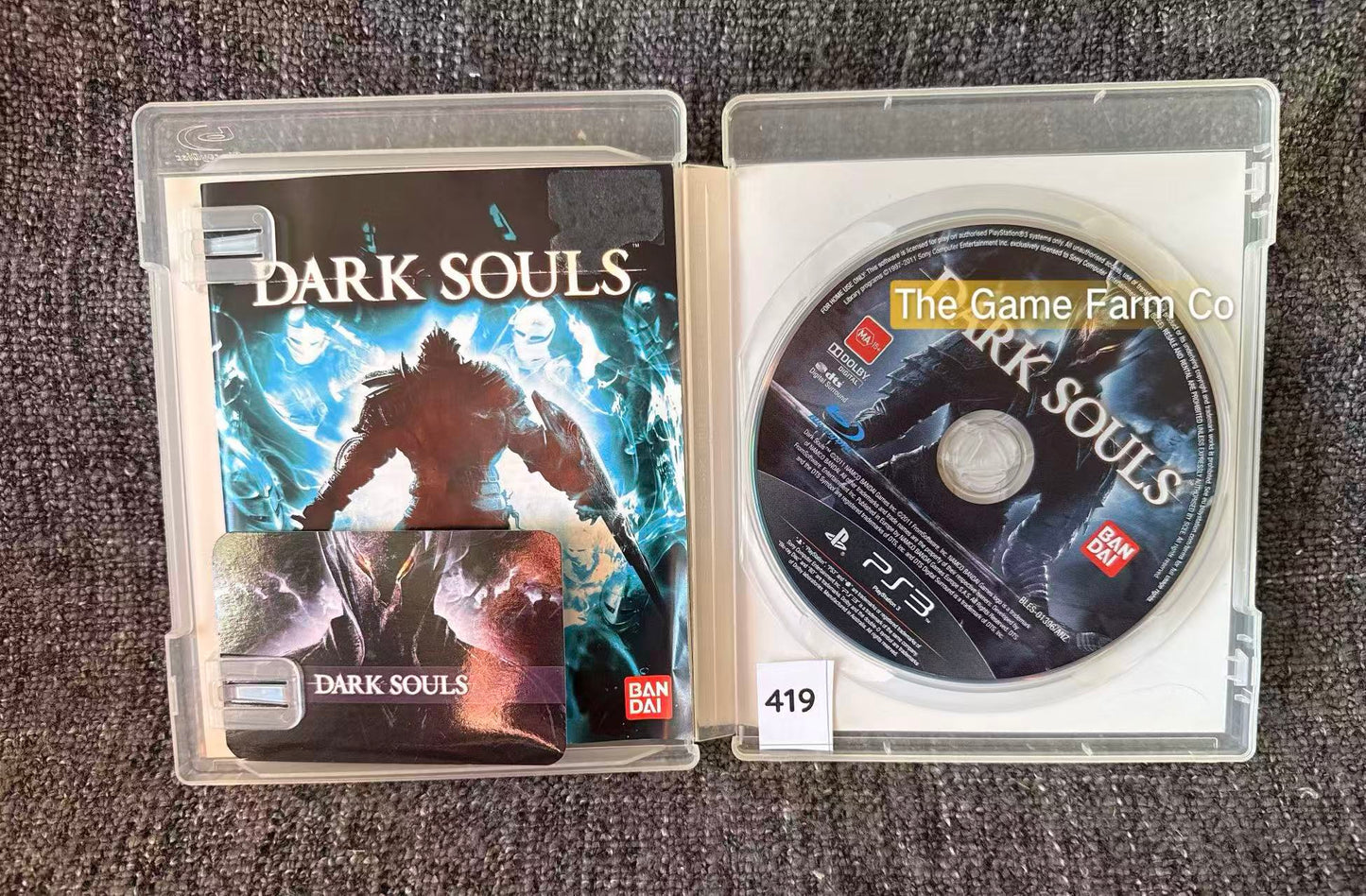 Dark Souls PS3 Physical Game Cartridge PAL Tested Used