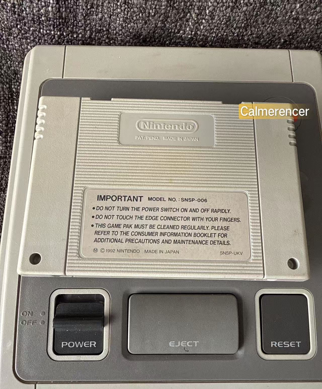 Super Nintendo Street Fighter II Console Bundle (Snes) Pal Version