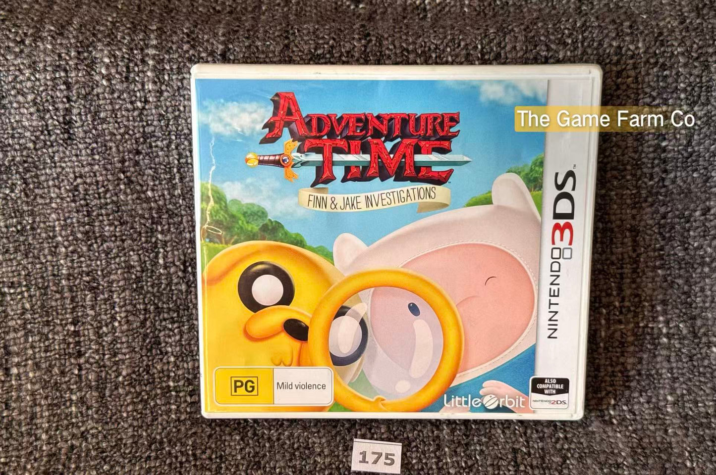 Adventure Time: Finn & Jake Investigations Nintendo 3DS Complete PAL Tested Used